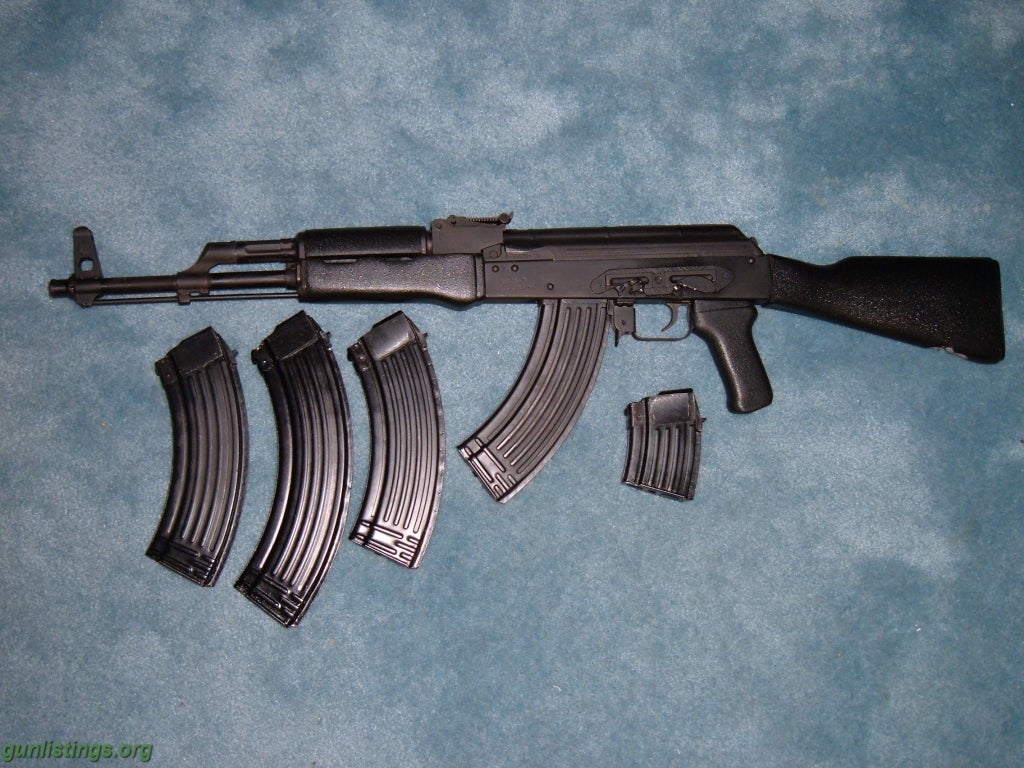 Rifles AK 47 W/ Mags And 500rds Ammo