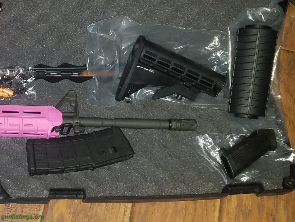 Rifles ANDERSON Prison Pink AR15 And Accessories