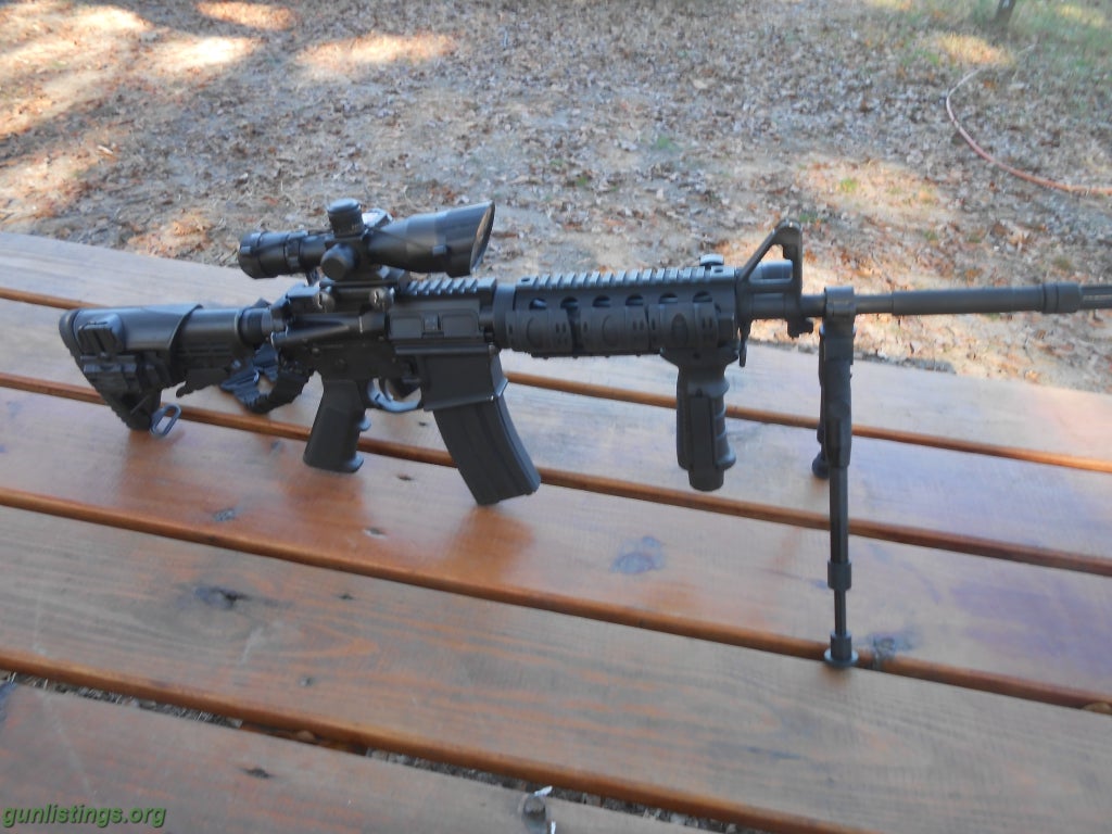 Rifles AR-15  With Scope