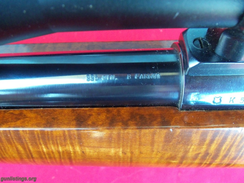 Rifles Beautiful Custom Built B. Farrow Benchrest Mauser