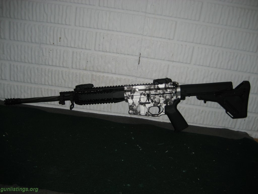 Rifles Black Rain Ordanance AR-15 (Skulls)