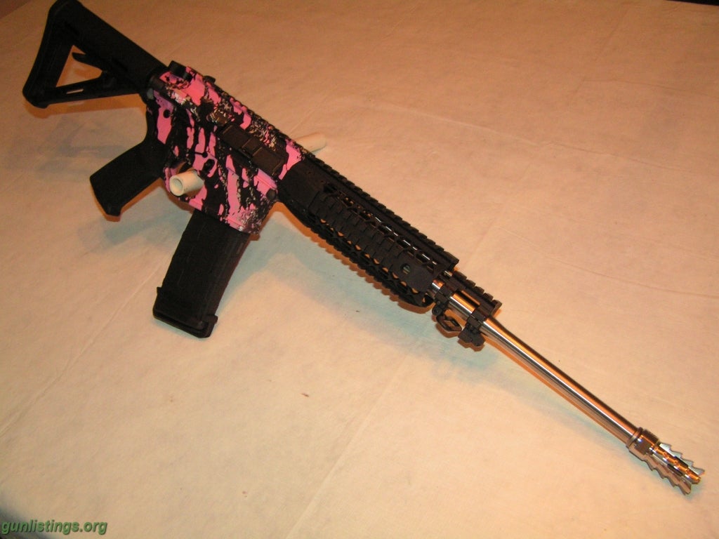 Rifles Black Rain Ordance - Pink Splash