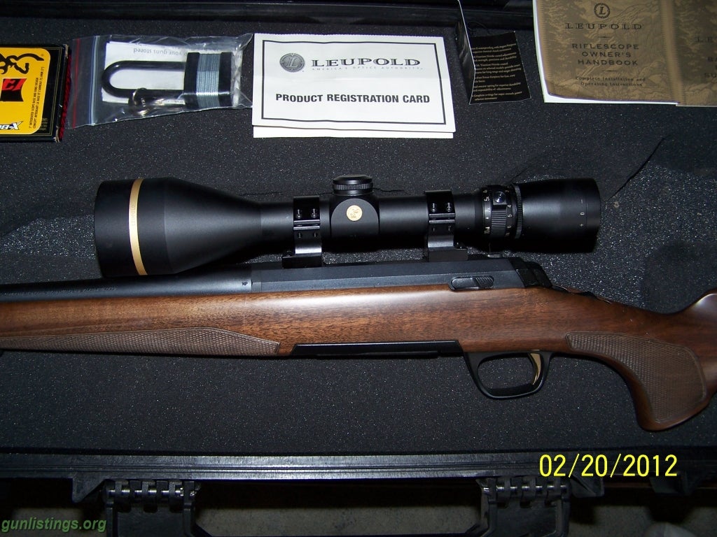 Rifles Browning 325 Short Mag X-Bolt