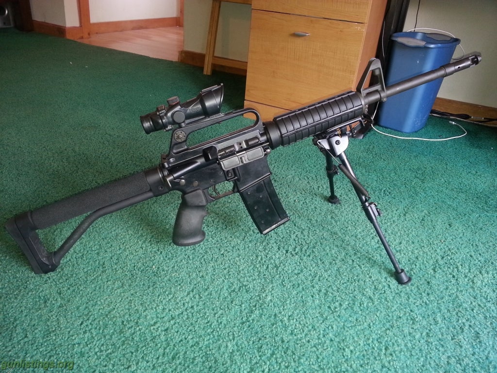 Rifles Bushmaster Xm-15 W/ Trijicon 4x32 ACOG