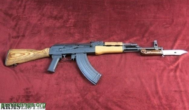 Rifles CIA R1805N GP WASR AK-47 Semi-Auto 7.62x39mm 16.39