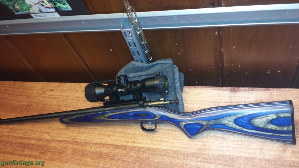 Rifles Cricket Blur Laminate With Scope And Mount