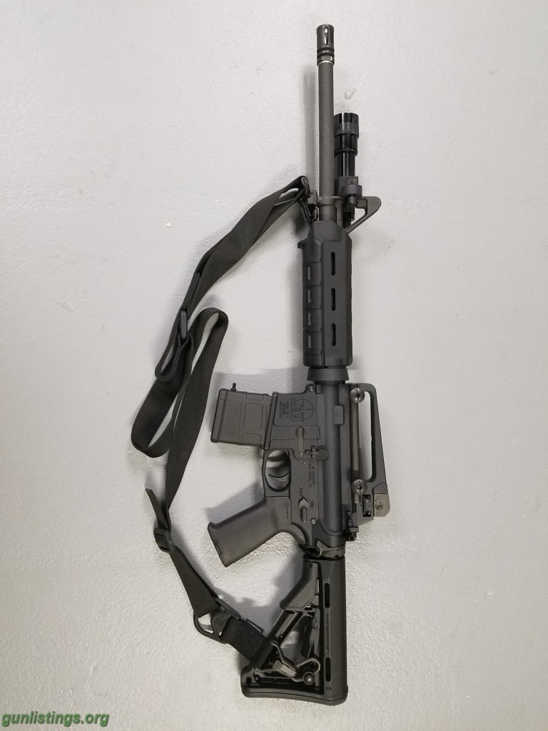 Rifles Custom AR15 With Magpul Accessories