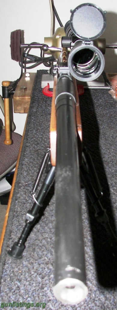 Rifles Custom Built Mosin Nagant Heavy Barrel Range Rifle