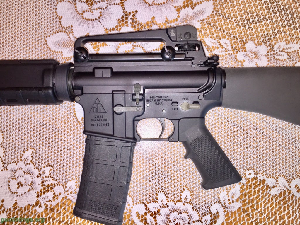 Rifles Del-Ton DTI AR-15 AR 15 Retro Look R20 Government Style