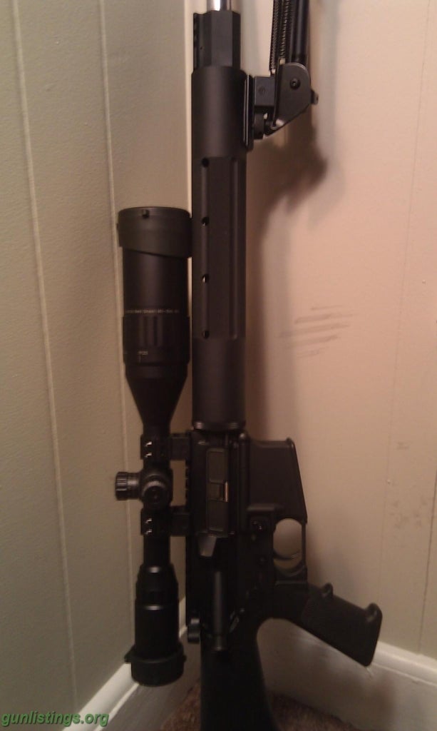 Rifles DPMS AR15 With Scope And Extras