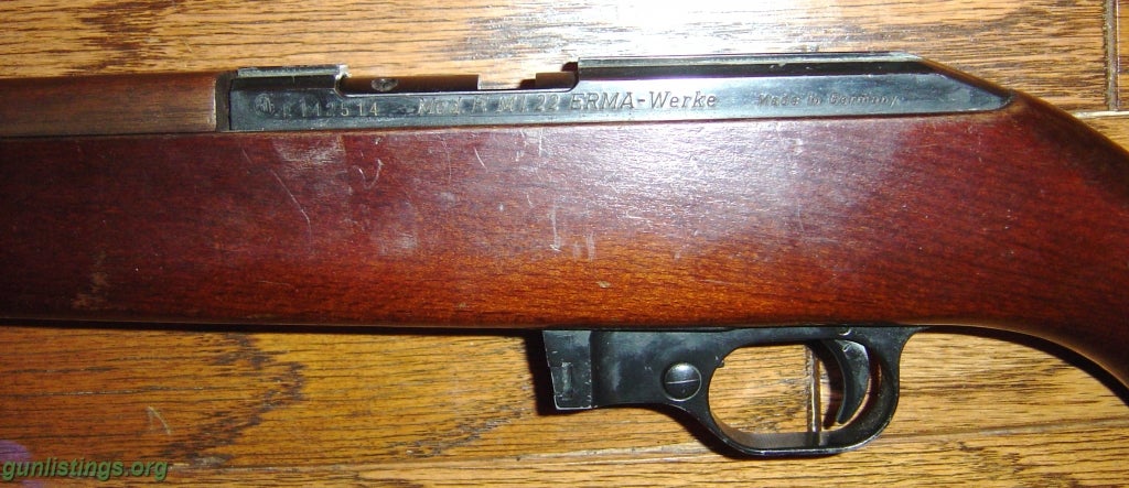 Rifles Erma-Werke Model E M1 .22 Carbine