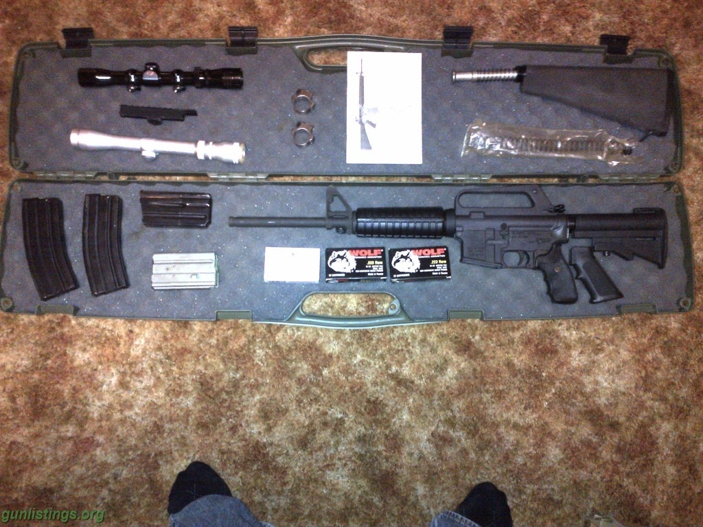 Rifles EXCELLENT CONDITION AR-15---20 Rounds Through It!