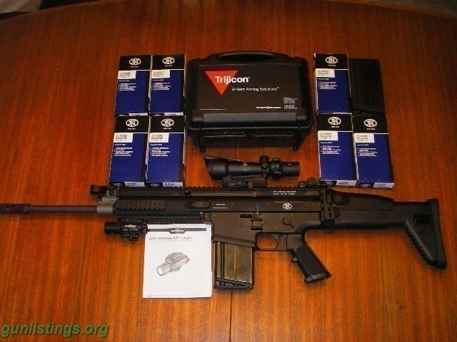 Gunlistings.org - Rifles FN 17 SCAR .308 CALIBER - BATTLE RIFLE PACKAGE ...