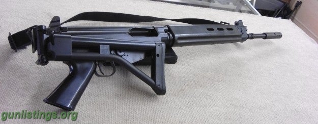 Rifles FN FAL Frabrique National Belgium Paratrooper