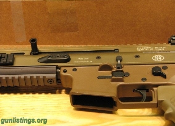 Rifles FN SCAR 16S Rifle 223/5.56 FDE FNH