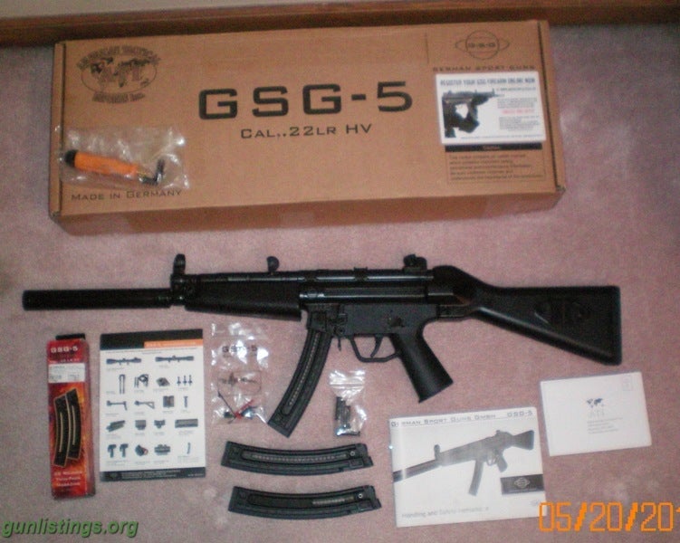 Rifles GSG5 With Extras