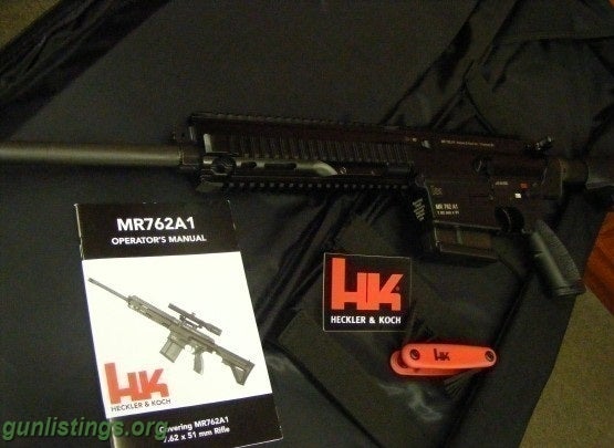 Rifles H&K Heckler & Koch MR762A1 7.62 ...308 Not SCAR