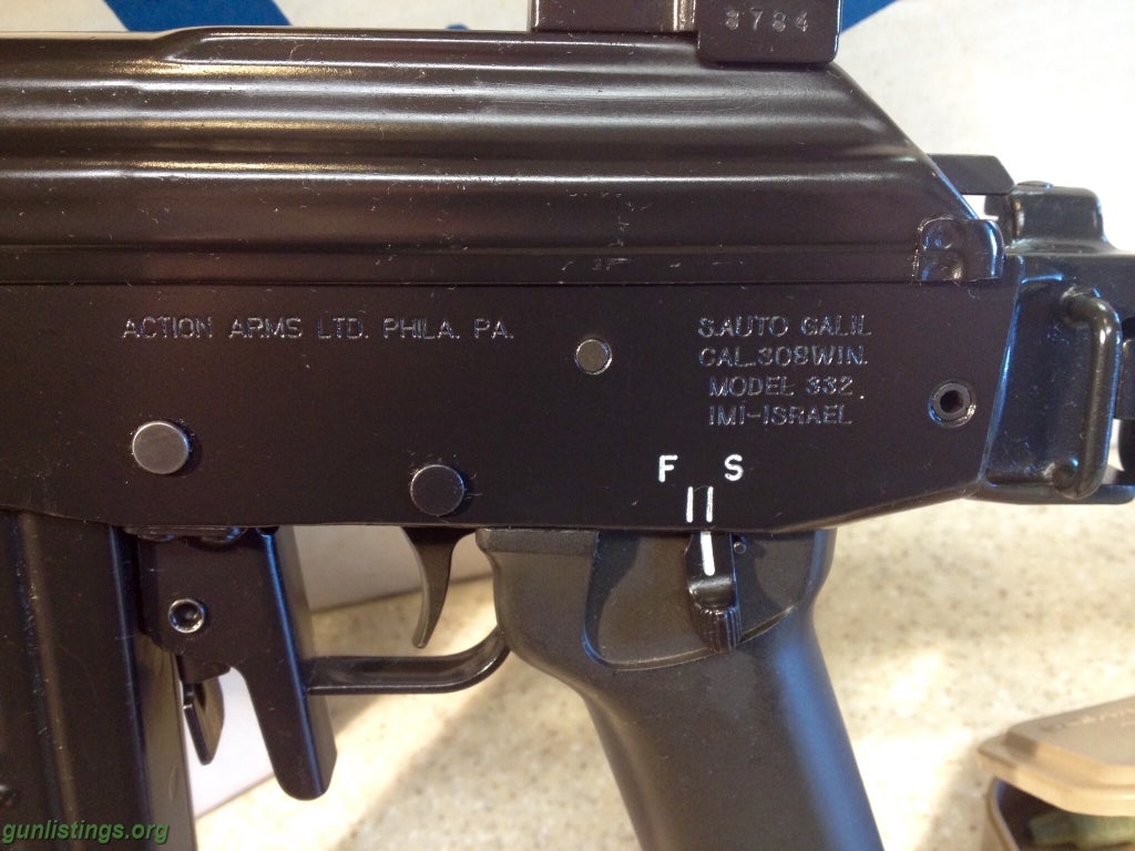 Rifles Israeli Galil Model 332, 308 Cal.