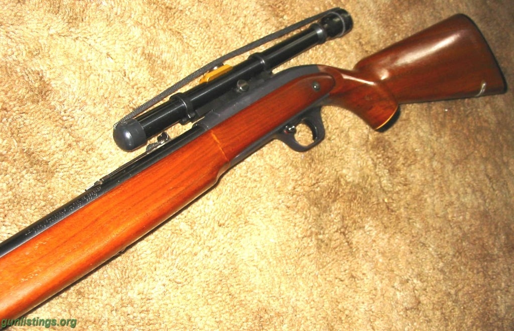 Rifles J.C.Higgins Model 31 Semi-auto 22 Rifle W/ Scope