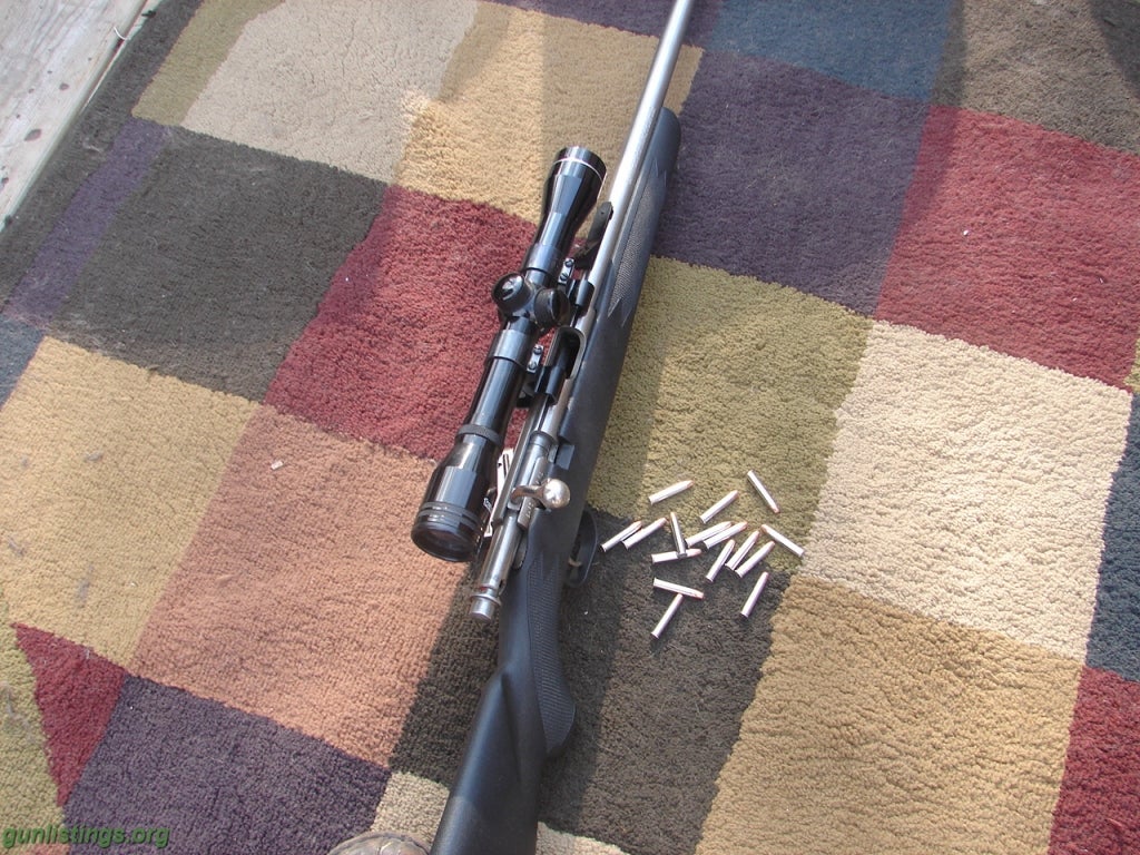 Rifles Marlin 22WMR Black & Stainless