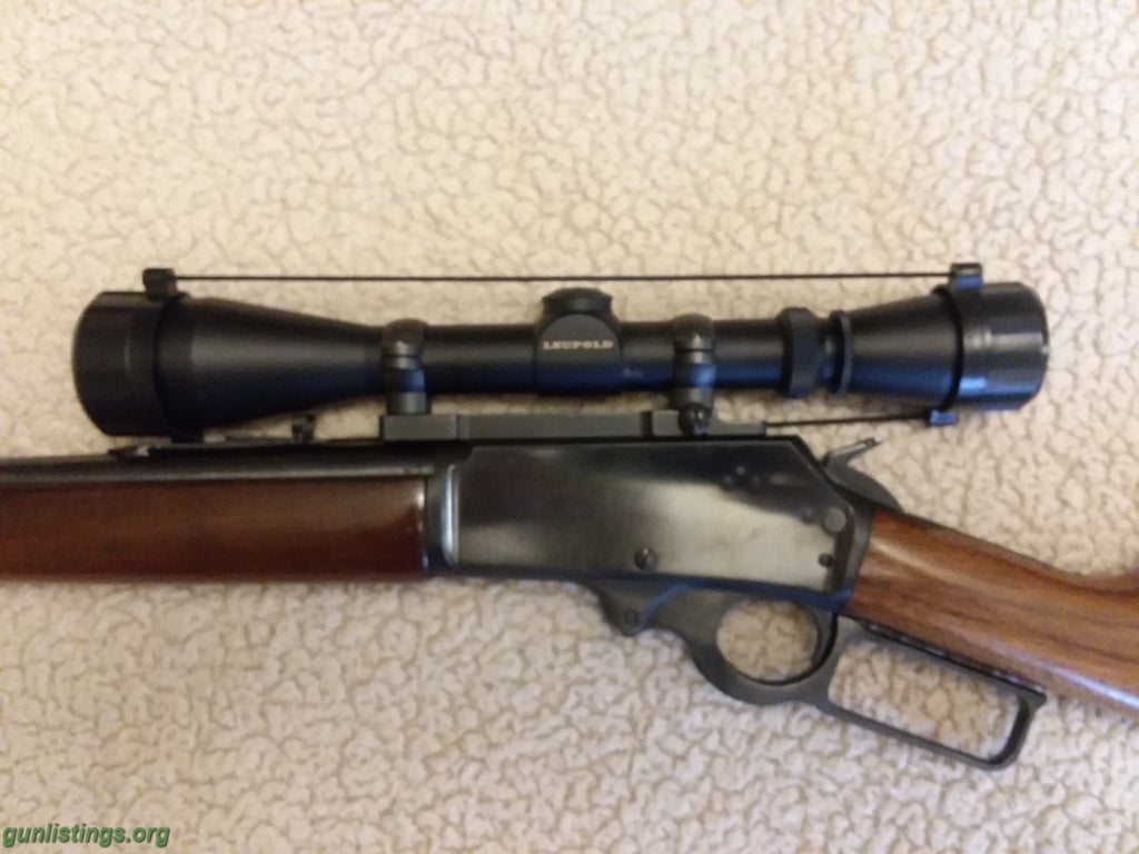 Rifles Marlin 336LTS W/Leupold Scope