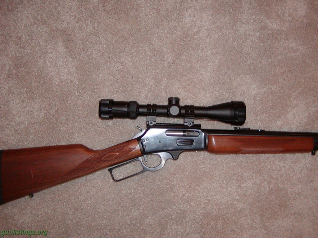 Rifles Marlin 444P 444cal Lever Action With Scope