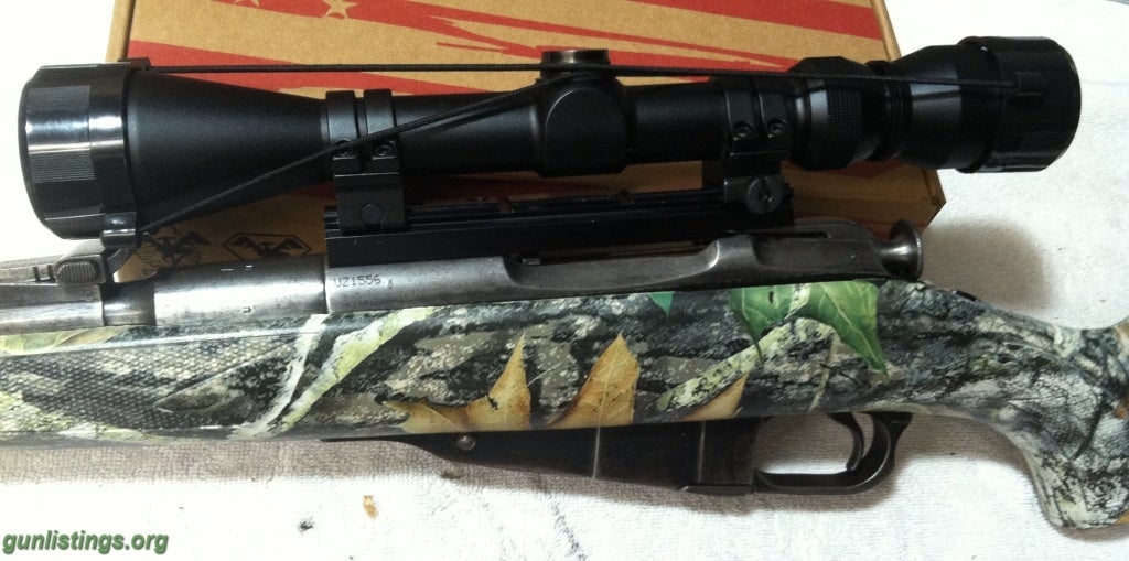 Rifles Mosin Nagant Camo Stock W/ Scope