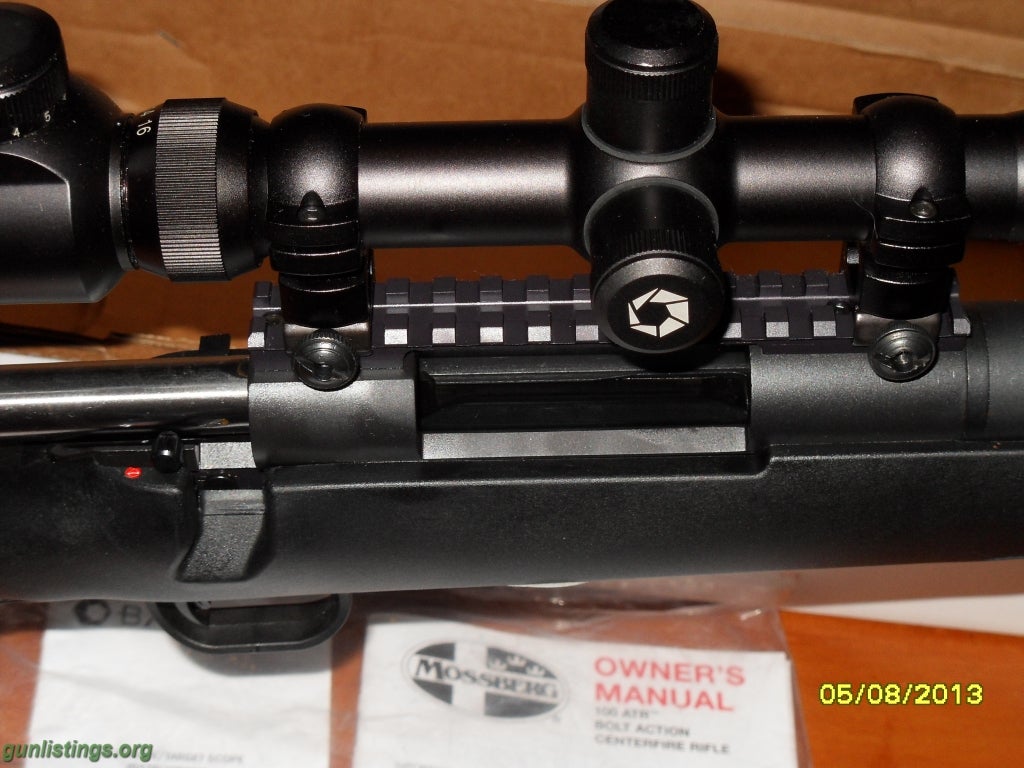 Rifles Mossberg 100ATR Night Train Rifle