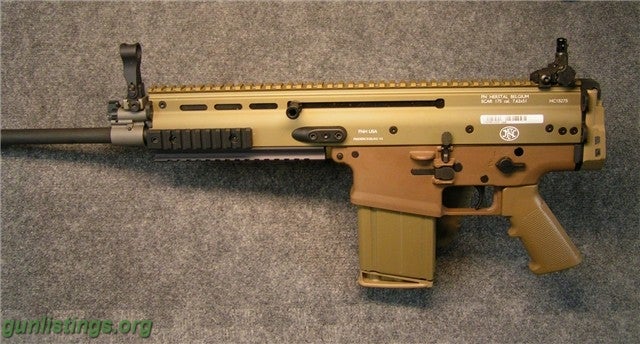 Rifles New FN SCAR 308 FDE W/extra Mags