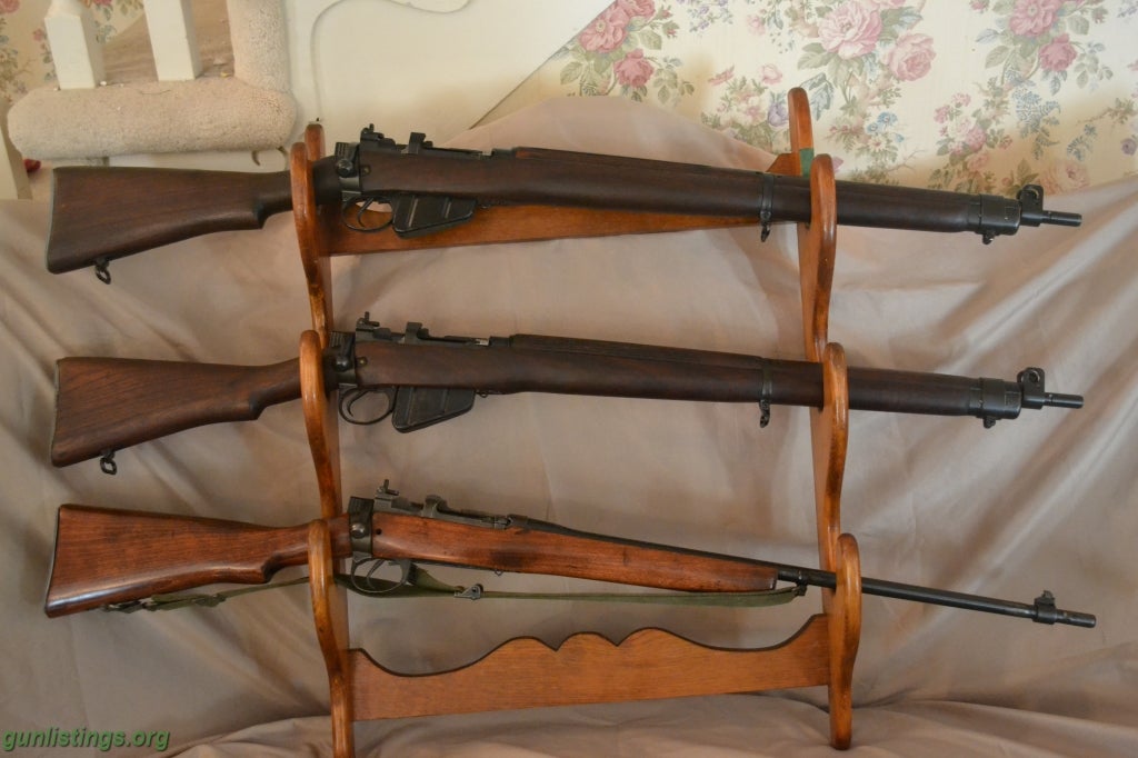 Rifles Pair Of Brit. Enfields