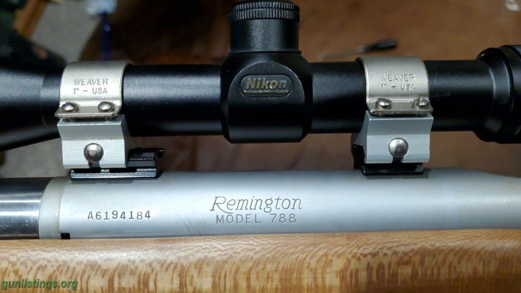 Rifles Remington 788 6mm Ackley Improved Bench Rifle