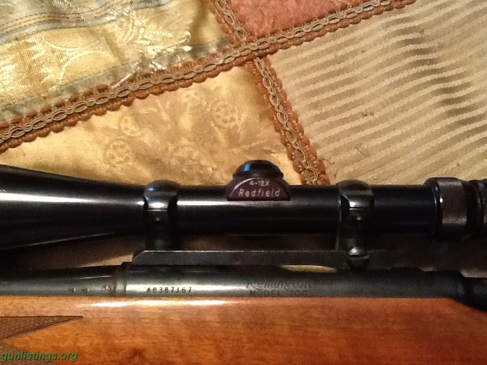 Rifles Remington Model 700. .22-250 With Scope.