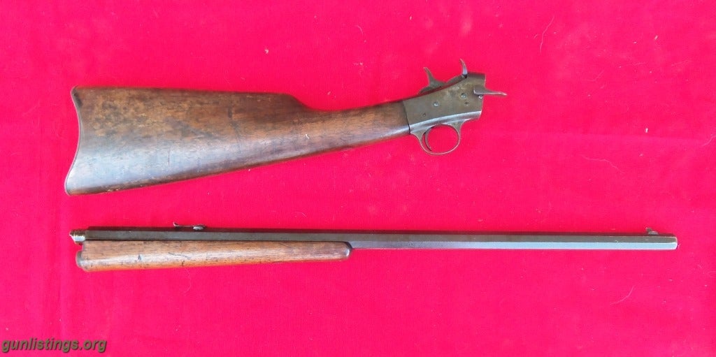 Rifles No. 4 Remington Rolling Block Takedown 32rf