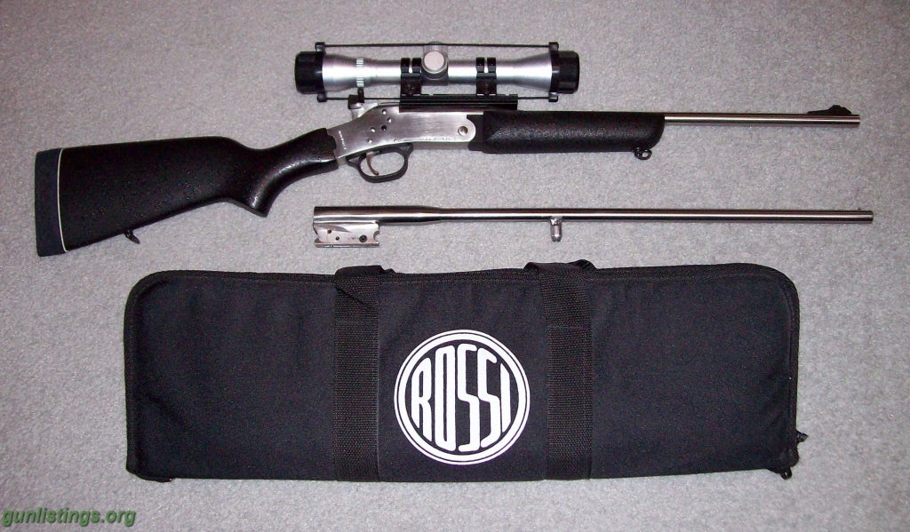 Rifles Rossi Nickel Matched Pair .410/.22LR