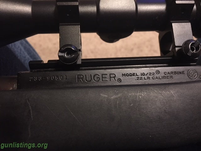 Rifles Ruger 10/22 Butler Creek Bull Barrel