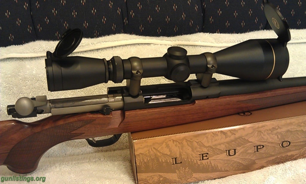 Rifles Ruger M77 Hawkeye .223 Cal With Leopold Scope