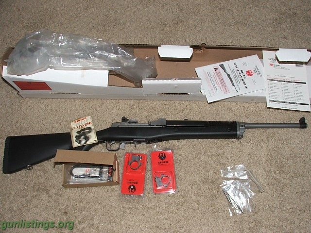 Rifles Ruger Mini 14 Stainless Ranch Rifle