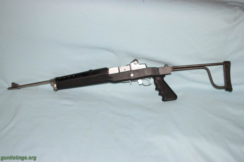 Rifles Ruger Mini 14 W/Folding Synthetic Stock