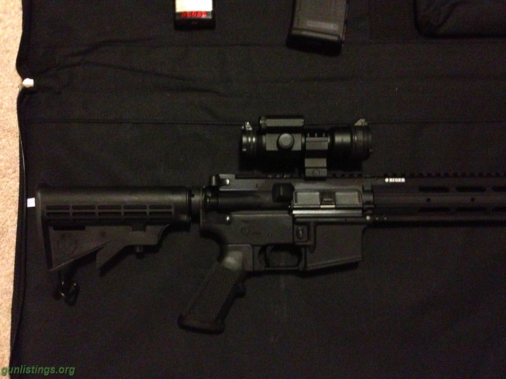 Rifles Ruger SR 556