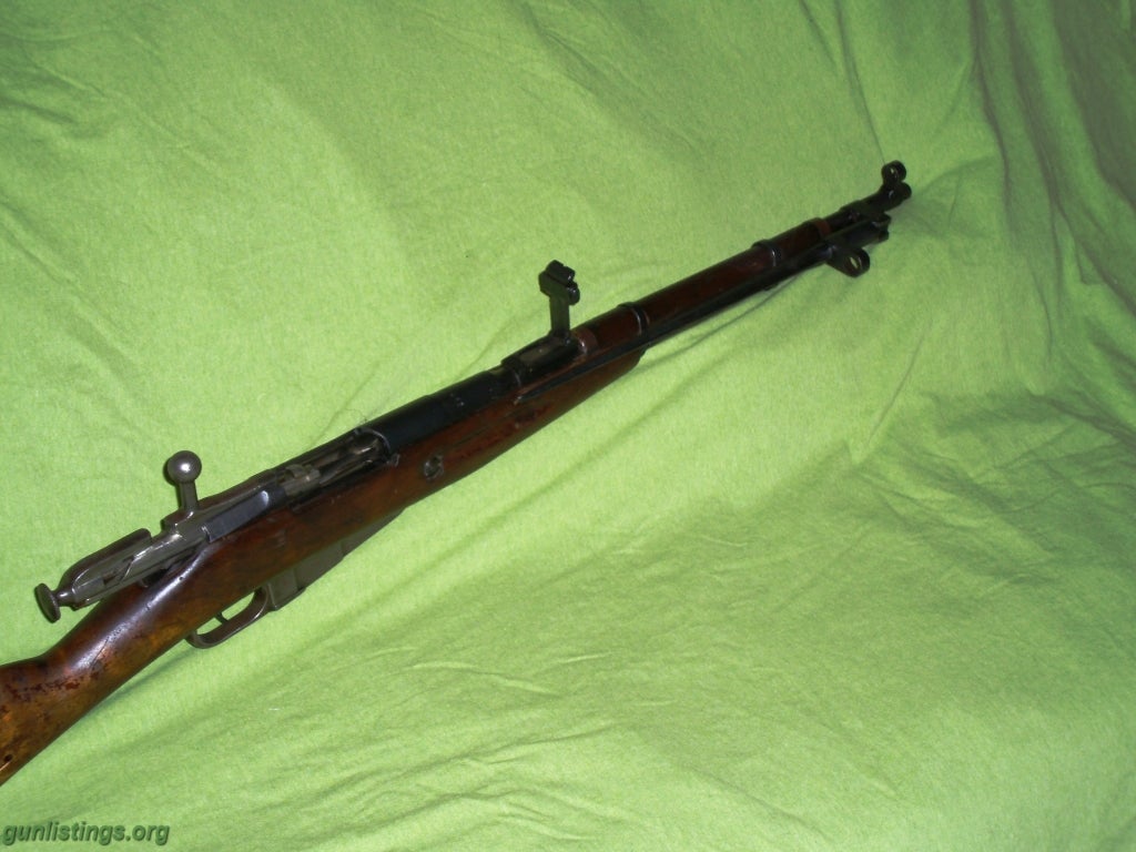 Rifles Russian 1945 M44 Nagant Rifle 7.62x54r