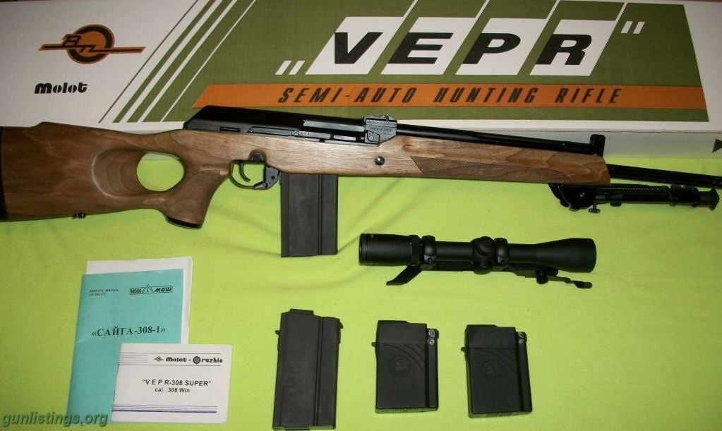 Rifles RUSSIAN VEPR SUPER 308