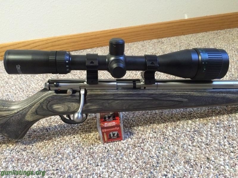 Rifles Savage 93R17 BVSS .17HMR