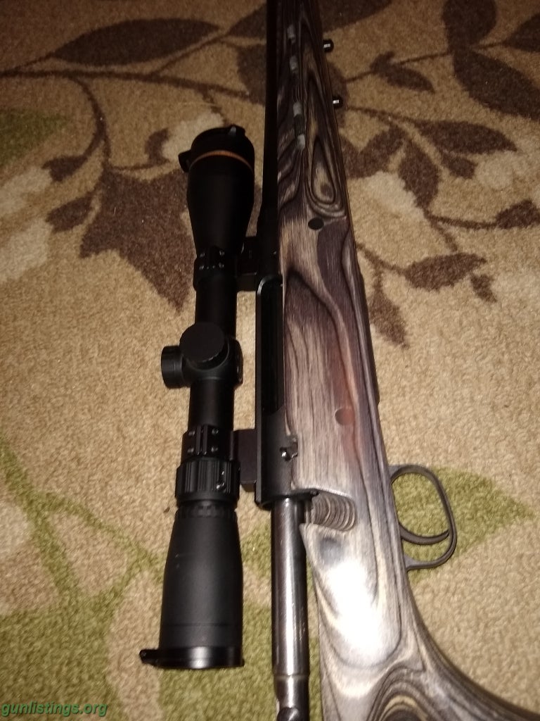 Rifles Savage 350 Legend W Laminate Stock, Leupold Scope, Ammo