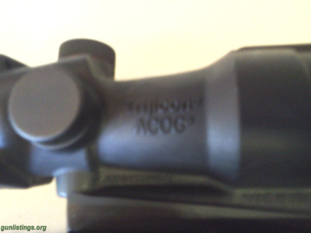 Gunlistings.org - Rifles Sig 223/ Acog Scope