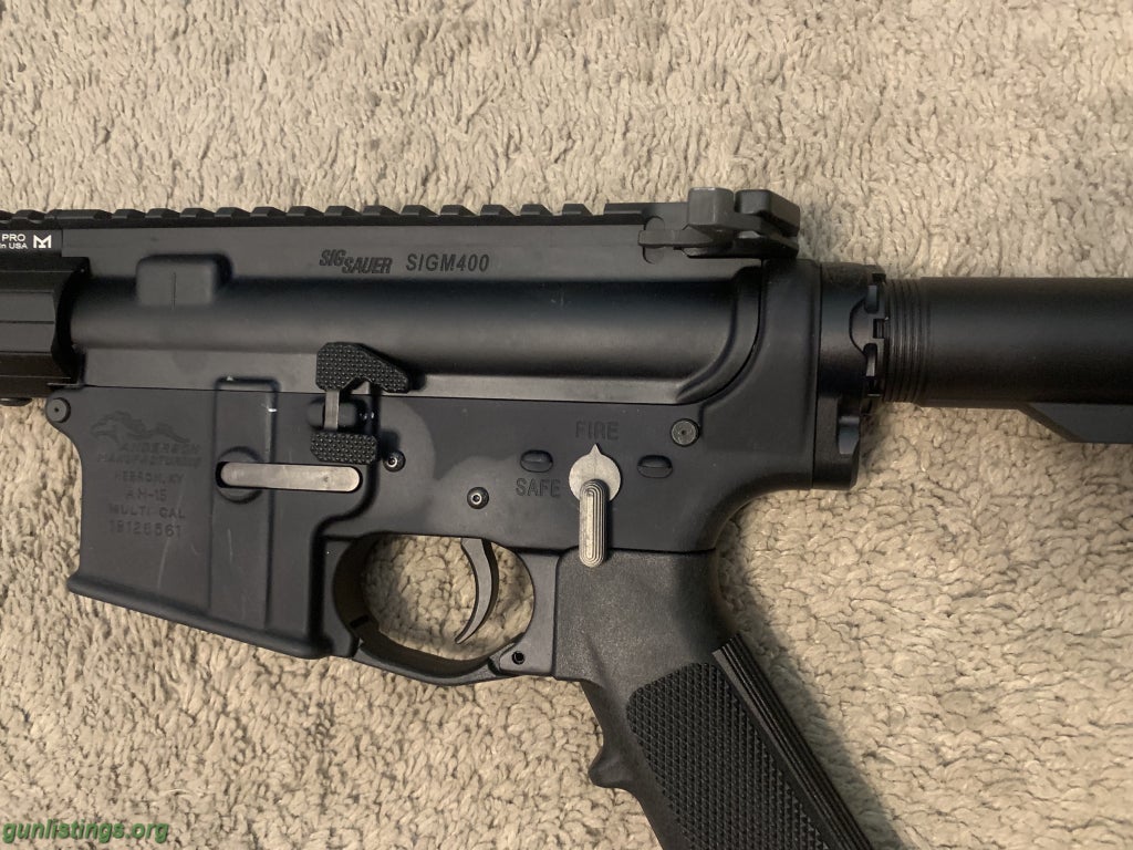 Rifles Sig M400 16