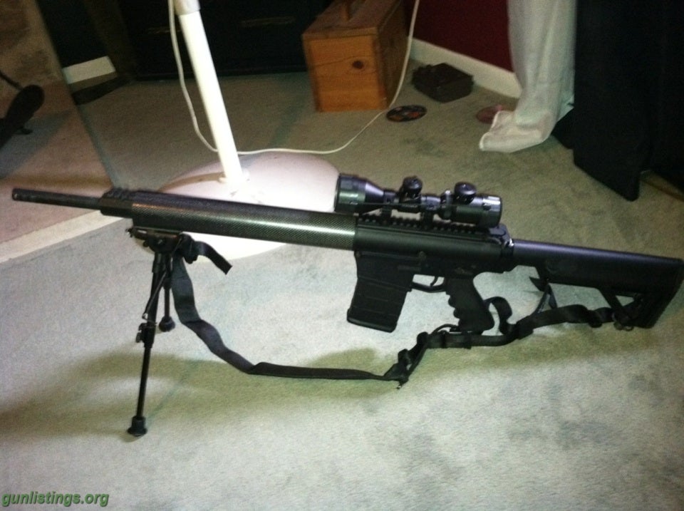 Rifles Tactical Machine .338 AR Sniper Rifle