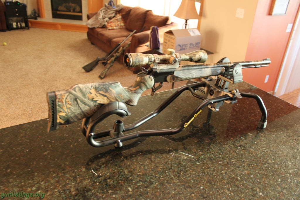 Rifles Thompson Center Encore (interchangeable Barrel) Camo 50