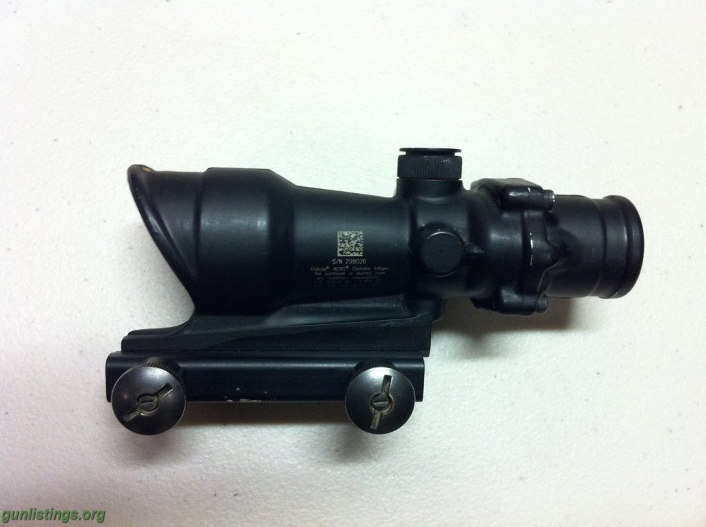 Rifles Trijicon ACOG TA01 $650.00