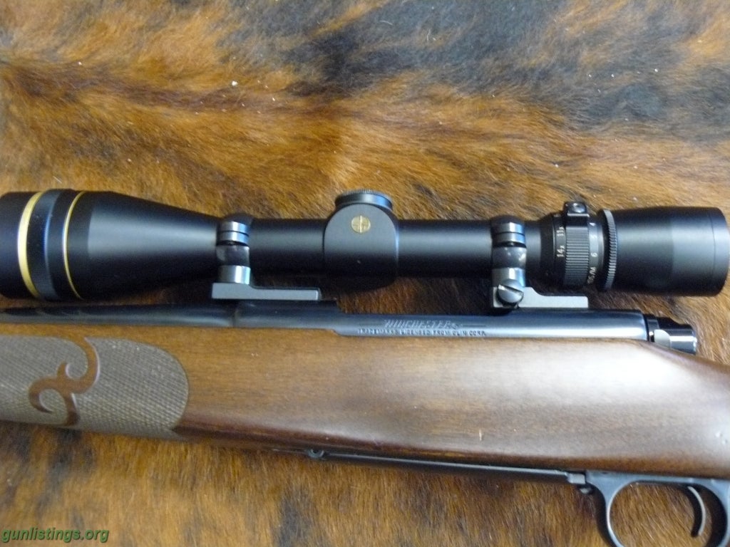 Rifles Winchester Model 70 .300 WSM W/Leupold VX-111 4.5X14