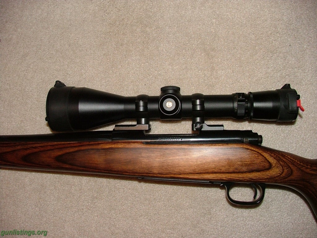 Rifles Winchester Model 70 7MM WSM W/scope